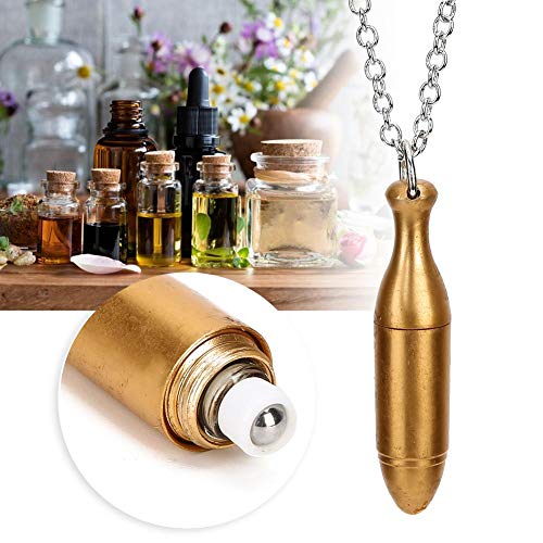 Collar de perfume, 1 ml Collar Colgante Accesorio de joyería Collar de perfume Difusor de aceite esencial para niñas Mujeres(1#)