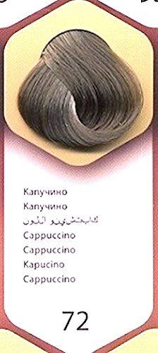 Color time, tinte permanente para el cabello de color capuchino 72