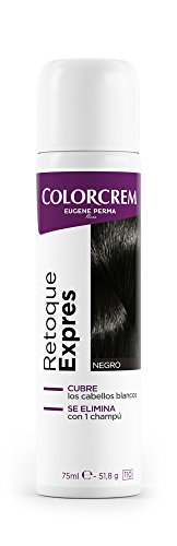 COLORCREM tinte negro retoca raíces expres spray 75 ml