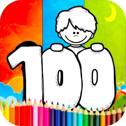 Coloring 100 Days Of School Games