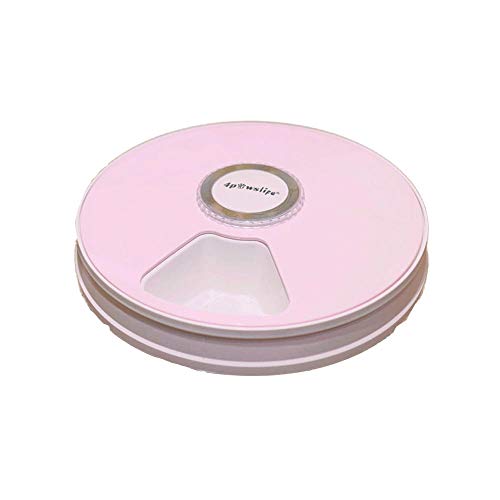 Comederos Para Gatos Bebedero Perro Bebederos Para Perros El Animal Doméstico Del Cuenco Del Animal Doméstico Suministra El Alimentador Automático Elegante Del Animal Doméstico-Polvo De Flor De Cerezo