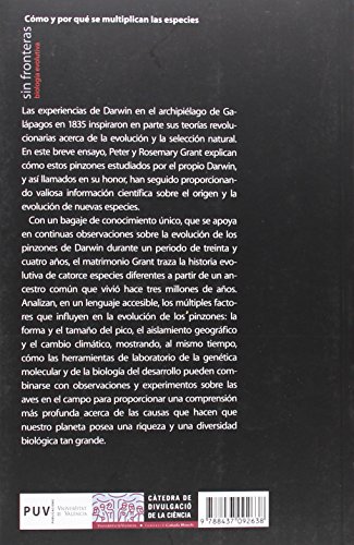 Cómo y por qué se multiplican las especies: La radicación de los pinzones de Darwin (Sin Fronteras)