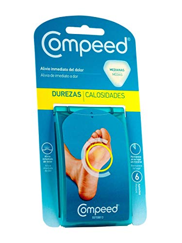 Compeed 6 parches para durezas talla mediana