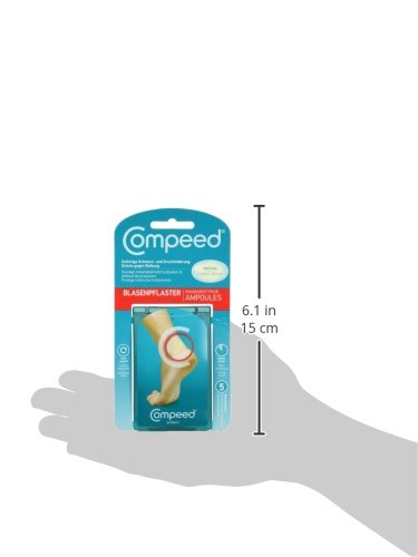 Compeed Almohadillas de gel para antepié (Paquete de 1) 1 x 5