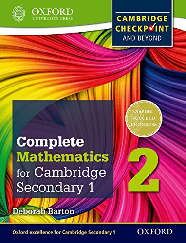 Complete mathematics for Cambridge IGCSE secondary 1. Checkpoint-Student's book. Per la Scuola media. Con espansione online: Cambridge Checkpoint and ... Maths for Cambridge Secondary 1)