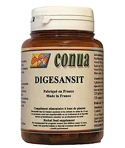 Complex suplemento dietético natural Hinojo Romero Alcachofa rábano negro 120 cápsulas de 285 mg Facilitar el funcionamiento del intestino y la digestión reduce los efectos de la hinchazón que le ofrecen un vientre plano en polvo vitaminas adelgazar