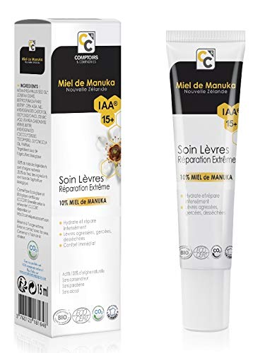 Comptoirs & comp Balsamo labial miel manuka 15ml comptoirs 1 Unidad 100 g