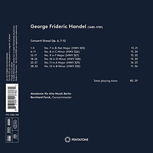 Concerti Grossi Op.6 (7-12)