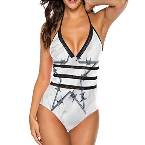 Conjunto de bikini adorizar hojas y pájaros en la rama Material elástico y resistente. Multi 24 S