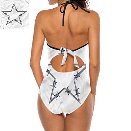 Conjunto de bikini adorizar hojas y pájaros en la rama Material elástico y resistente. Multi 24 S