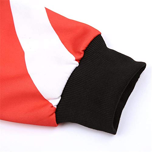 Conjunto de Trajes Estampados con Estampado de Bandera Estadounidense para Hombre/Mujer Conjunto de chándal de Hip Hop para Hombre Chándal 03 XXL