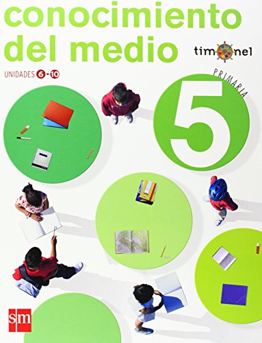 Conocimiento del medio. 5 Primaria. Timonel. Región de Murcia. Trimestres - 9788467535839