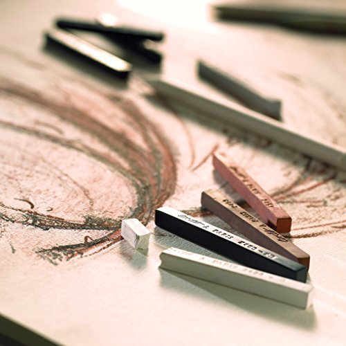 Conté à Paris - Set de 2 carrés de esbozo, color blanco B