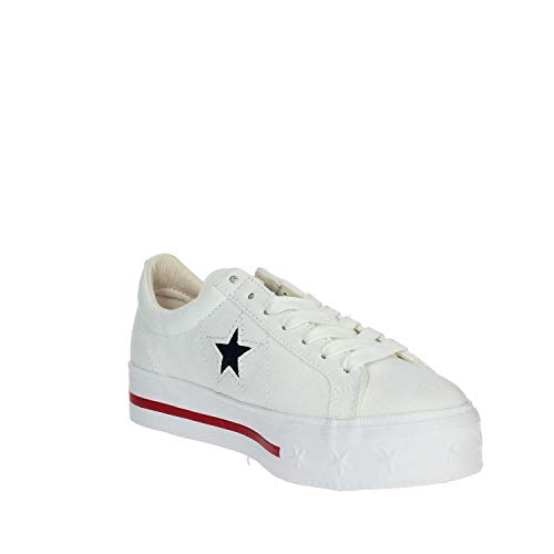 CONVERSE One Star Platform OX White Scarpa Donna Sneakers 564030C