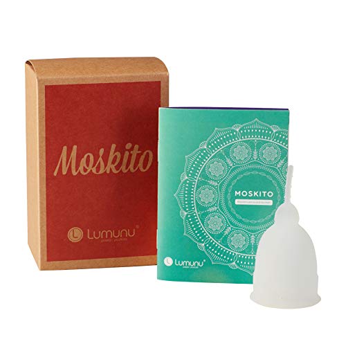 Copa menstrual de lujo Moskito, copa menstrual de silicona 100% médica, tampón ecológico, sostenible y alternativo