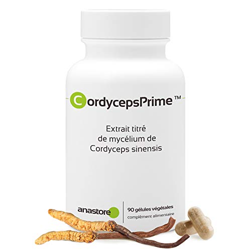CORDYCEPSPRIME™ * 500 mg / 90 cápsulas * Extracto titulado al: 0,28% en Adenosina | 8% en D-manitol (Ácido cordicépico) * Antiinflamatorios, Energia, Inmunitario