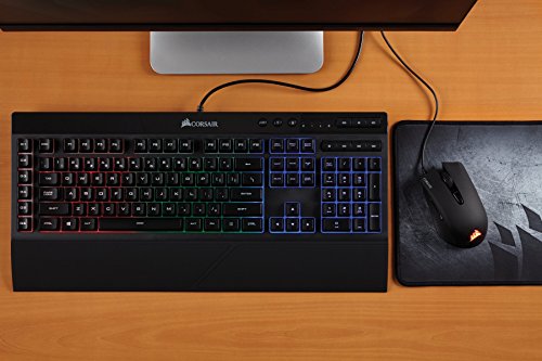 Corsair Harpoon RGB Ratón Óptico para Juegos, 6 000 PPP Óptico Sensor, Peso Ligero, 6 Botones Programables, Retroiluminación LED RGB, color Negro