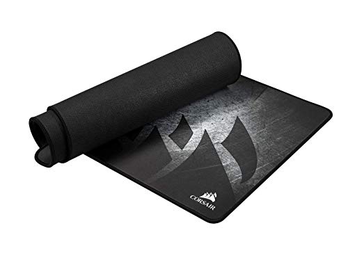 Corsair MM350 - Alfombrilla de ratón para Juego, superficie paño antidezgaste, Tamaño Extendedido, Negro