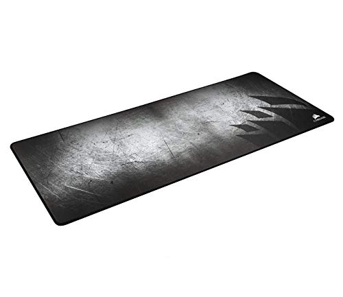 Corsair MM350 - Alfombrilla de ratón para Juego, superficie paño antidezgaste, Tamaño Extendedido, Negro