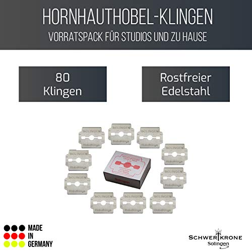 Cortacallos Cuchillas para/Solingen para Cortacallos – inoxidable/Empaquetado por separado.