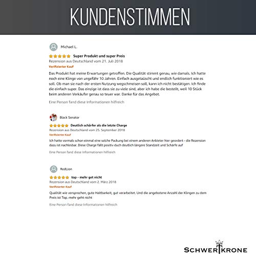 Cortacallos Cuchillas para/Solingen para Cortacallos – inoxidable/Empaquetado por separado.