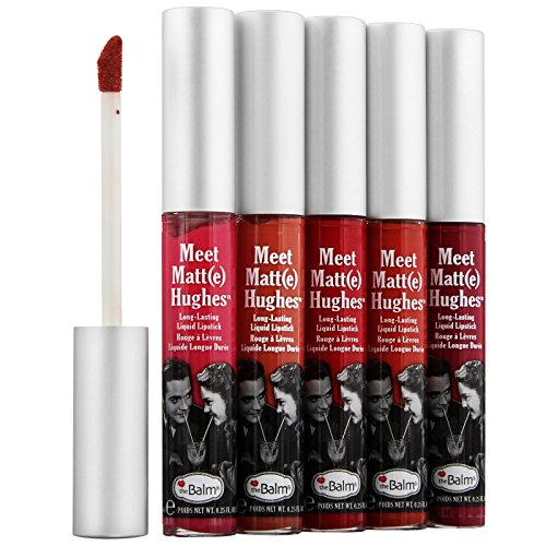 Cosméticos de TheBalm Meet Matt (e) Hughes larga duración líquido Pintalabios chivalrous