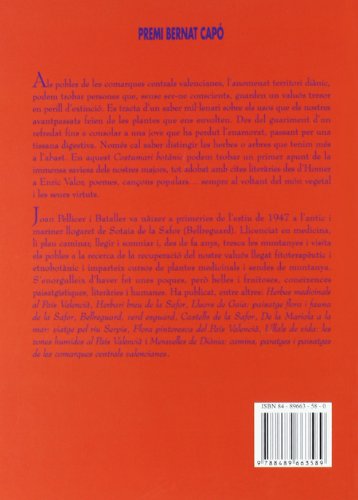 Costumari botànic: Recerques etnobotàniques a les comarques centrals valencianes: 7 (La Farga)