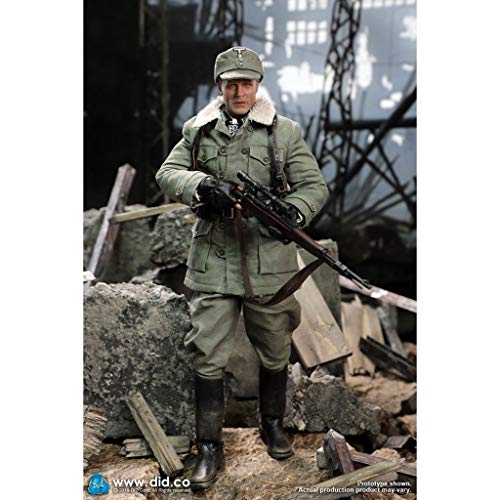 CQ Stalingrado: Enemigo a las puertas: Figura de acción militar del ejército, 12 pulgadas de la 10ª edición del aniversario del famoso francotirador alemán Konings 2.0 masculina Soldado flexible Model