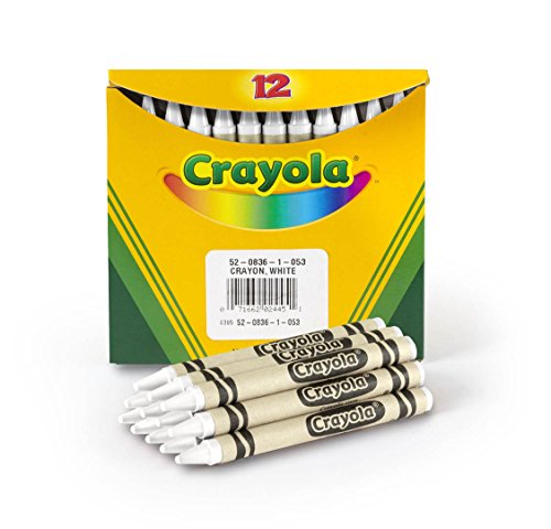 CRAYOLA - Crayones (12 Unidades), Color Blanco