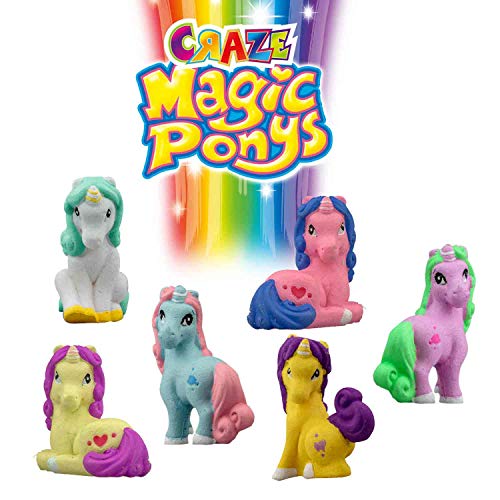 CRAZE GROWING EGG XXL Magic Ponys Schlüpf Ei Mega Unicorn Spielzeug 14042 Hatching Unicornio, color carbón, xx-large , color/modelo surtido