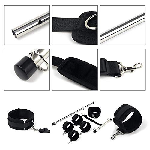 Crazy Juguete Sorpresa - Puños Para El Cuello, La Mano Y El Tobillo Con Herramientas De Fijación De Barra Separadora Para Principiantes