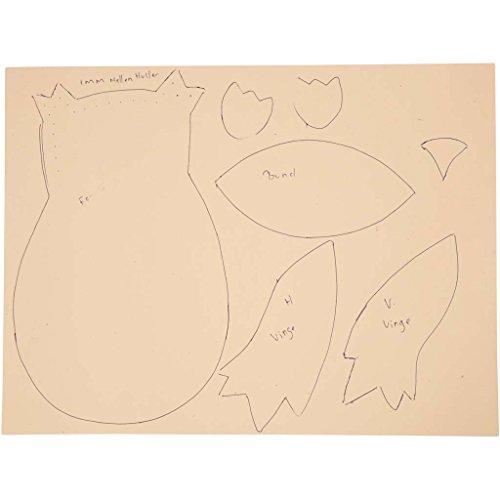 Creativ Hojas de espuma EVA A4 (21 x 30 cm de grosor, 2 mm, 30 surtidos)