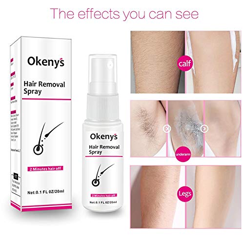 Crema Depilatoria Natural, Spray Depilatorio Ingredientes Puros Nutrición Inhibidora Del Crecimiento Capilar, Para Axilas, Pecho, Crema Área Íntima