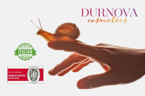 Crema natural con baba de caracol, aceite de almendras dulces, vitamina E, ácido hialurónico, arginina, hidrolato de rosa damascena, de 50 ml. Fabricada en Italia