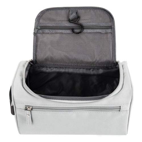 Cremallera Hombre Mujer Bolsa de maquillaje impermeable Bolsa de cosméticos Estuche de belleza Organizador de maquillaje Kits de artículos de tocador Almacenamiento Bolsa de lavado de viaje 14x13x25cm