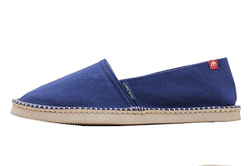 Cressi Espadrillas Valencia Alpargatas con Suela de Goma, Adultos Unisex, Azul, 42