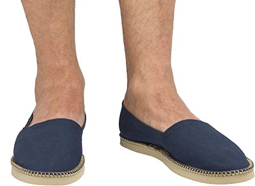 Cressi Espadrillas Valencia Alpargatas con Suela de Goma, Adultos Unisex, Azul, 42