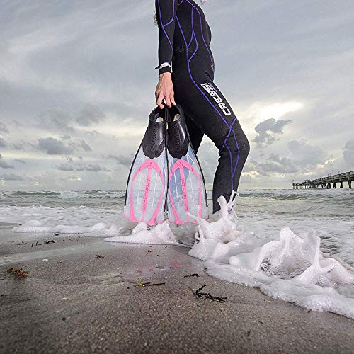 Cressi Pluma - Aletas de buceo, color azul (blue) - Tamaño 43/44