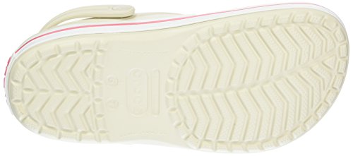 Crocs Crocband U, Zuecos Unisex Adulto, Beige (Stucco-Melon 1AS), 38-39 EU