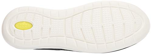 Crocs Men's LiteRide Pacer Sneaker | Comfortable Tennis Shoes for Men, Zapatillas Deportivas. para Hombre, Negro cítrico, 37 EU