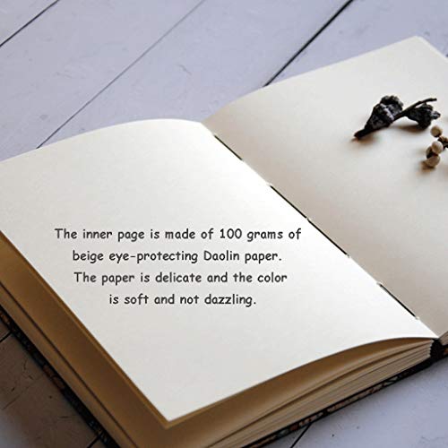 Cuaderno Hecho a Mano, A5 Gobernado, Rejilla, de Matriz de Puntos, Cornell cuadrícula de Superficie Dura, revistas, Tapa Dura, for Las Mujeres el Trabajo Escolar a Estudiantes universitarias.