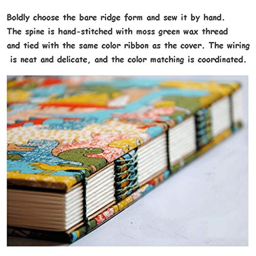 Cuaderno Hecho a Mano, A5 Gobernado, Rejilla, de Matriz de Puntos, Cornell cuadrícula de Superficie Dura, revistas, Tapa Dura, for Las Mujeres el Trabajo Escolar a Estudiantes universitarias.