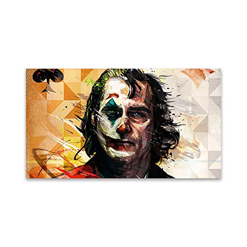 Cuadro de arte de pared lienzo pintura cartel impreso Hollywood DC Comics personaje de película The Joker Joaquin Phoenix dormitorio sala de estar estudio oficina decoración del hogar
