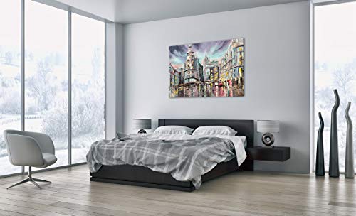 Cuadro sobre Lienzo - de una Sola Pieza - Impresión en Lienzo - Ancho: 120cm, Altura: 80cm - Foto número 3440 - Listo para Colgar - en un Marco - AA120x80-3440