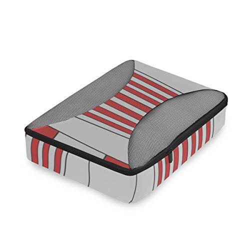 Cubos de Embalaje Organizador de Equipaje de Viaje Colección de Palomitas de maíz Cubo de Viaje Dibujado a Mano Cubos de Embalaje Conjunto de Organizador de Viaje Organizador de Maleta de 4 Piezas Bo