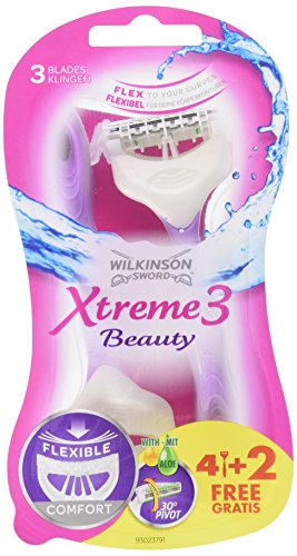 Cuchillas desechables Wilkinson Sword Xtreme 3 Beauty para mujer, 6 unidades