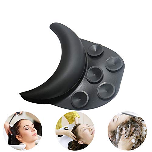 Cuello Del Champú Del Silicón Cojín Del Resto De La Cabeza Del Lavacabezas Portátil Para Silla Elevador Infantil Mobiliario Para Peluquería Champú Con Cuello De Almohada