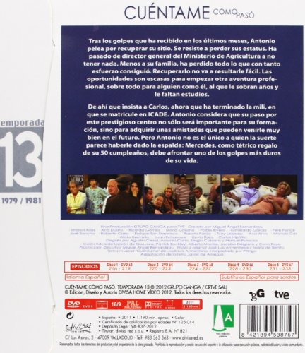 Cuéntame Como Paso - Temporada 13 [DVD]