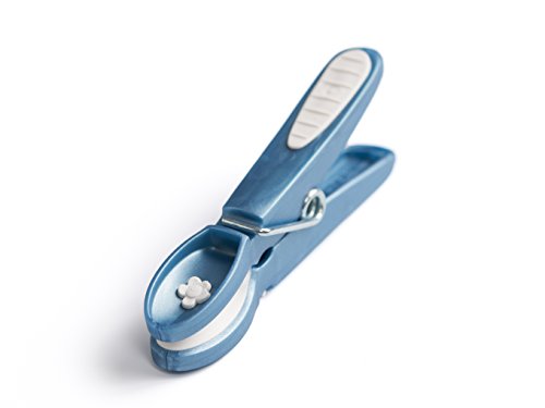 culiclean Pinza Flor (48 Piezas, Azul-Blanco/Blanco-Azul)