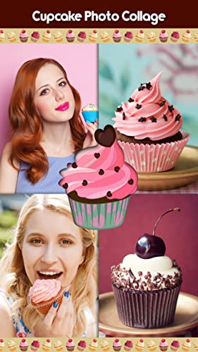 Cupcake Photo Collage